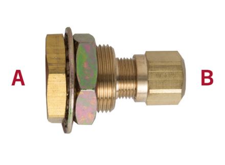 Air Brake Air Line Fitting - 113-6AB