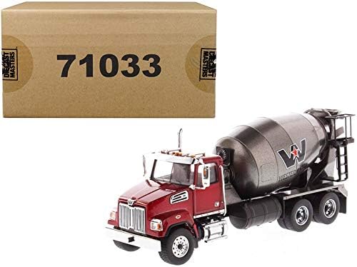 Diecast Masters 71033 Western Star 4700 SF Concrete Mixer Truck 1/50 Diecast - 71033