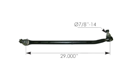 Drag Link 29.000in C to C Hino - 463.DS5460A