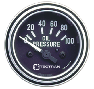 Gauge Elec Oil Temp Chrome-(Avail While Supplies Last) - 95-2575