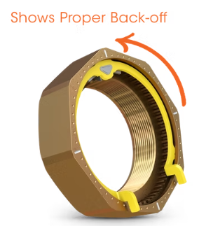 Rev-Loc Spindle Nuts - RL-D02