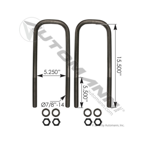 7/8" X 5"-1/4" X 15-1/2" KIT - UBK8866-154