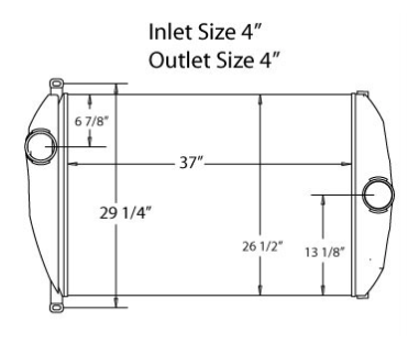 Charge Air Cooler - FRT18119N