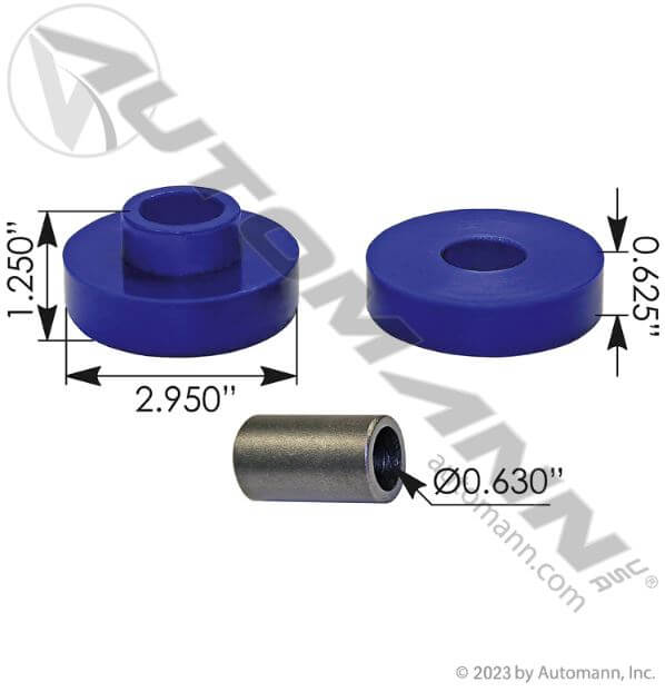 Radiator Mount Poly Freightliner - M17341UB