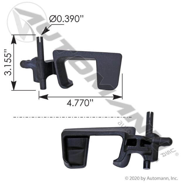 Interior Door Handle LH Freightliner - HLK2145