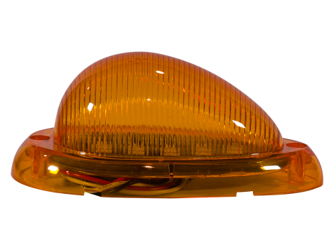 2-Wire Teardrop Side Marker Turn Light - HD63015YSD-2