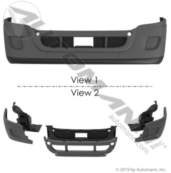 Automann 564.46436K Bumper Assembly Cascadia Freightliner - 564.46436K