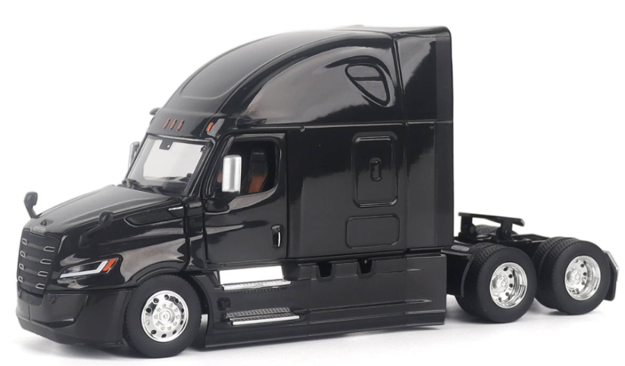 1:50 Freightliner Cascadia Gen-5 (2025) Night-Shift Black Truck Tractor - 71148