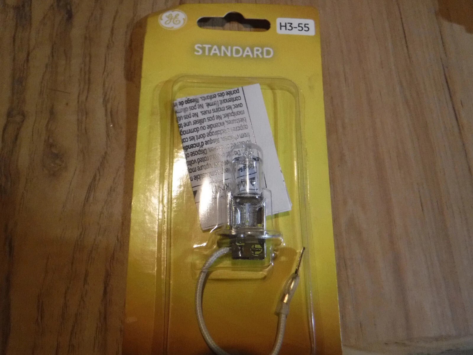 GE General Electric H3-55/BP Light Bulb - H3-55/BP