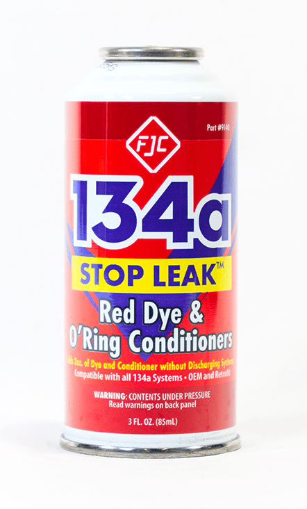 RJC 9140 R-134a Stop Leak with Red Leak Detection Dye - 9140