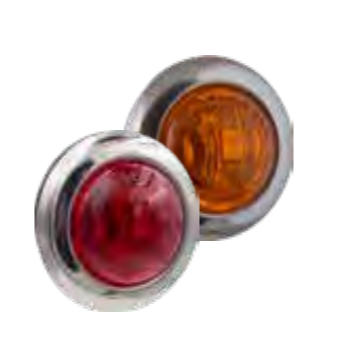 HDL HD34003RSMD 3/4&#x201D; Mini Round 2-Wire Clearance Marker - HD34003RSMD