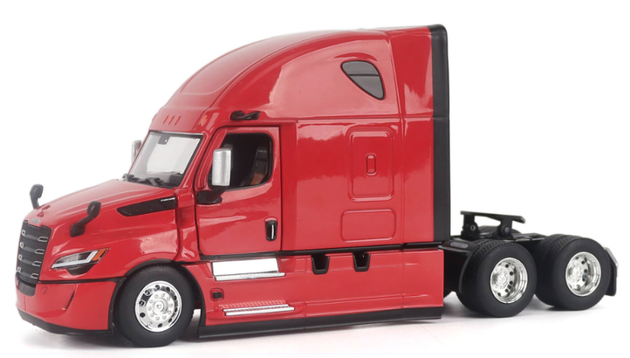1:50 Freightliner Cascadia Gen-5 (2025) Red Truck Tractor - 71224