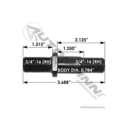 Double Ended Stud - 201.7003R