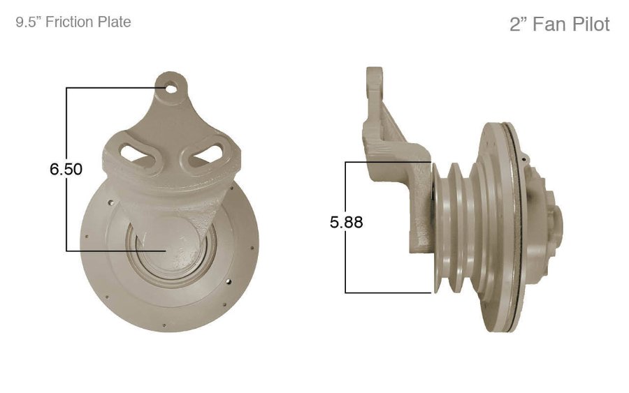 Engine Cooling Fan Clutch - 91009