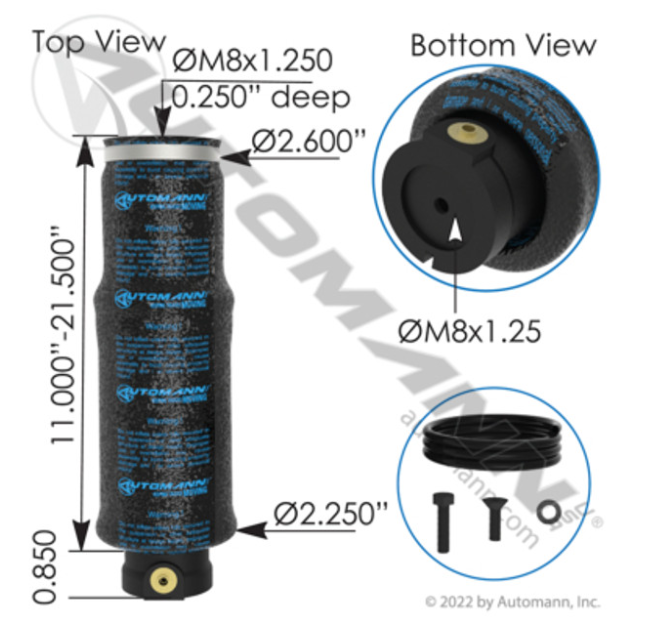Air Spring Seat IHC - ABSZ70-124