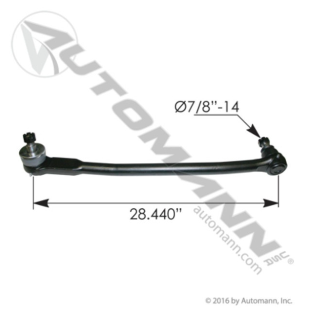 Automann 463.DS5589 Navistar Drag Link 28.44" - 463.DS5589