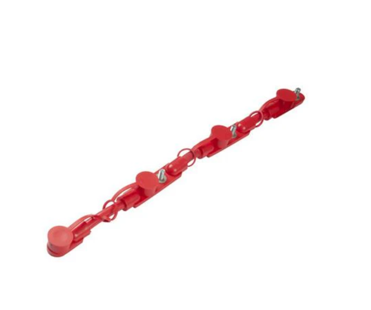 Automann 178.2022RD 21" Red 4 Battery Harness - 178.2022RD