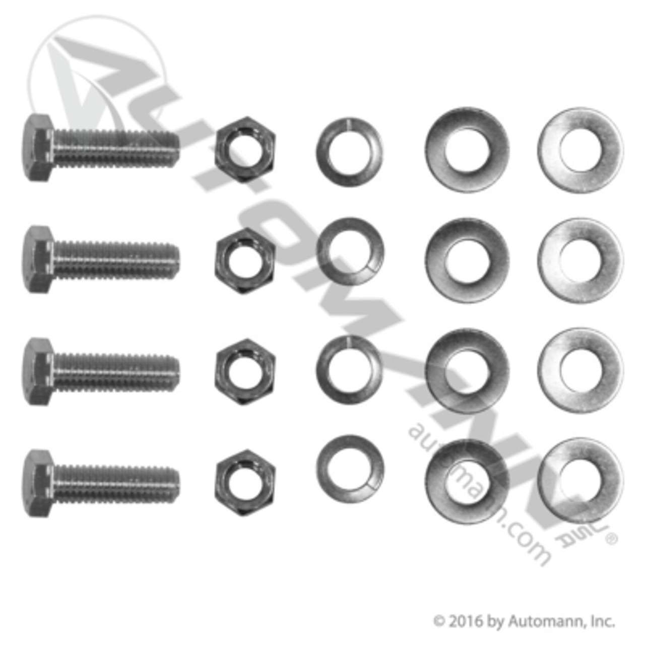 Automann 562.8001 Mud Flap Bolt Kit - 562.8001