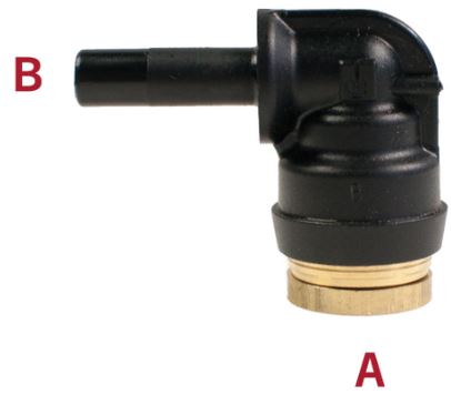 Air Brake Air Line Fitting - QS69-10D