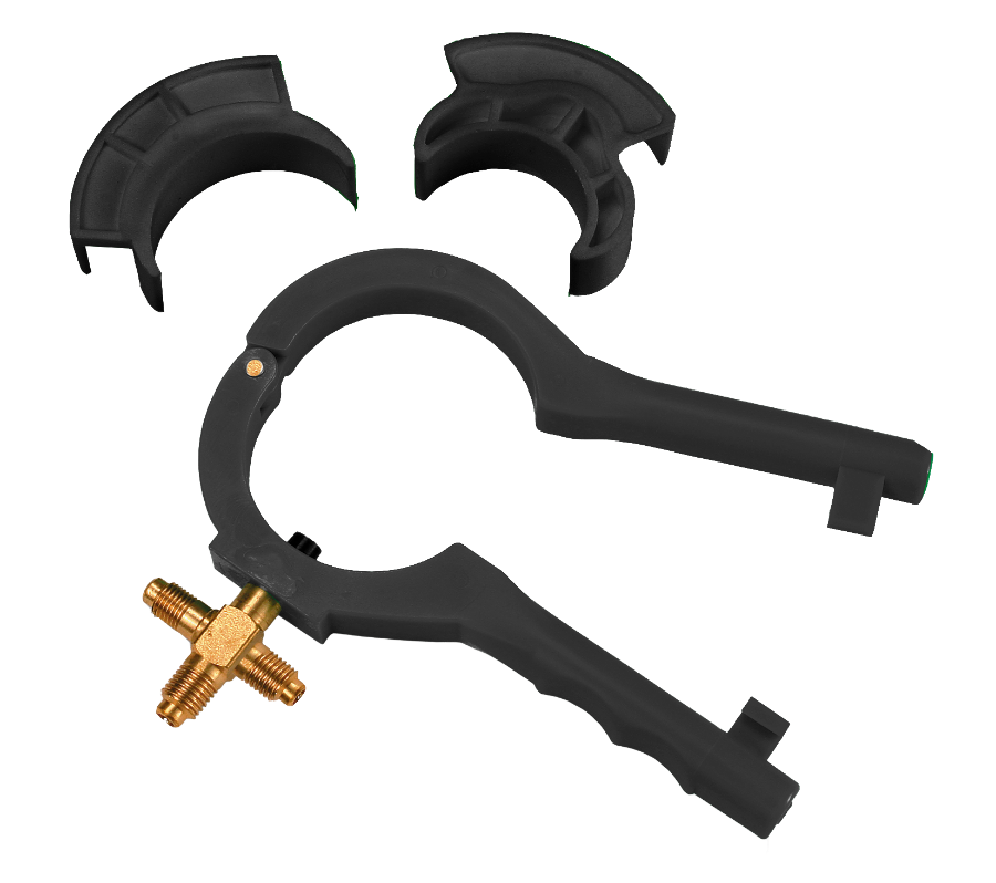 6842 4-way Side Can Tap R-12/R-134a/R-1234yf/Oil Charge - 6842