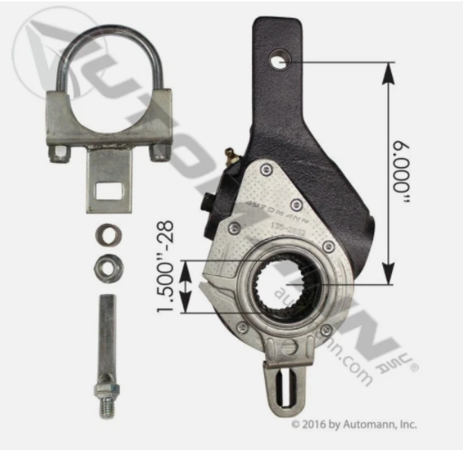 Haldex Type Slack Adjuster 6in - 135.2832