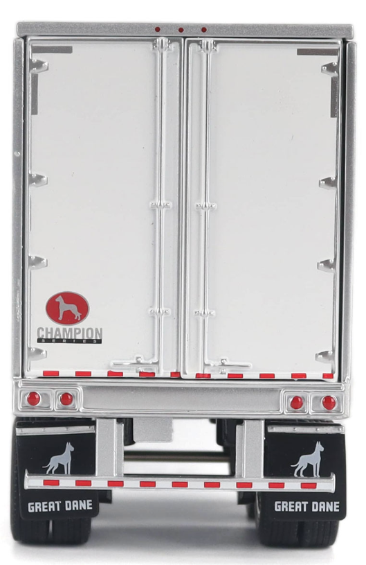 1:50 Freightliner Cascadia Gen-5 (2025) with Great Dane Champion 53ft Dry Cargo Trailer (WHITE) - 71181
