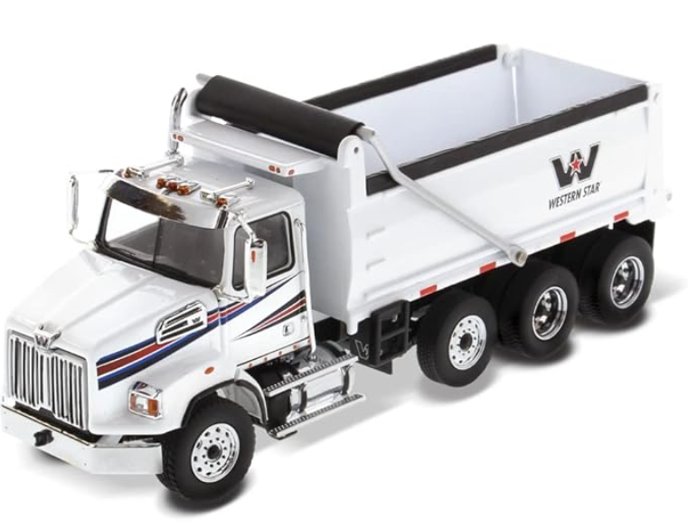 1:50 Scale Western Star 4700 SB Tandem with Pusher Axle Dump - 71034