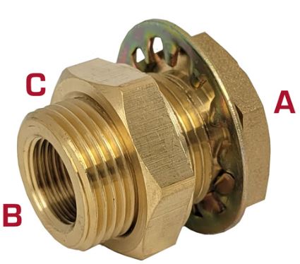 Air Brake Air Line Fitting - 114-86