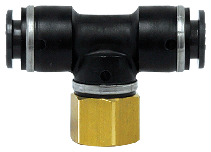 Air Brake Air Line Thread Branch Tee - QL1378-4B