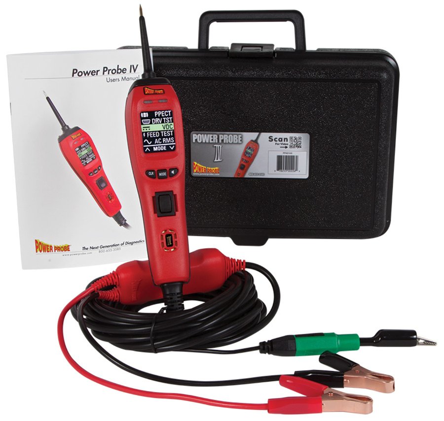 PG51 - Power Probe 4, W/ Case &amp; Accessories, Red - PPM-PP401AS
