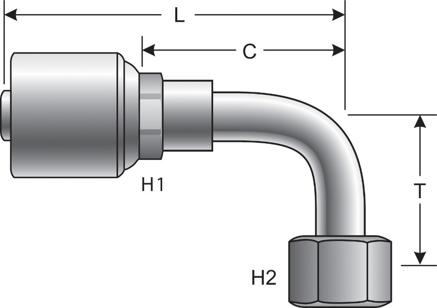 Hydraulic Coupling / Adapter - G25240-0808