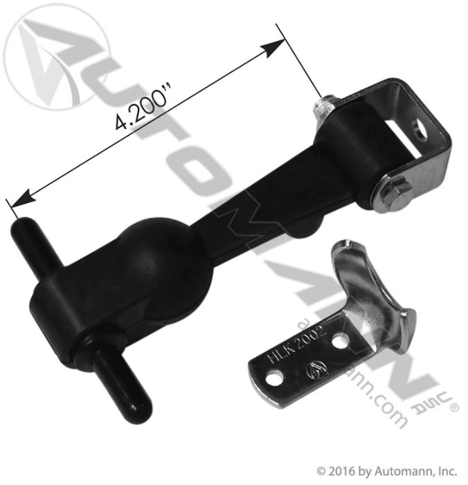 Hood Latch with Clamp Universal - HLK1002