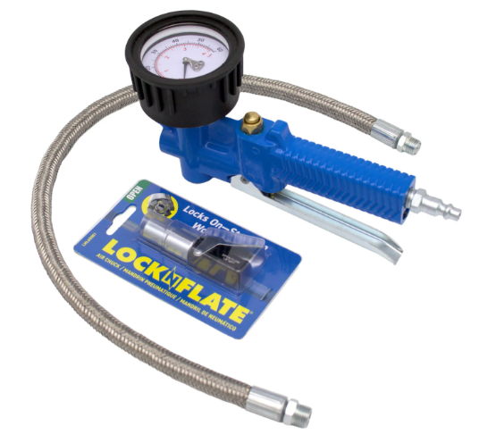 Analog Tire Inflator/Deflator Gauge - LNL65303
