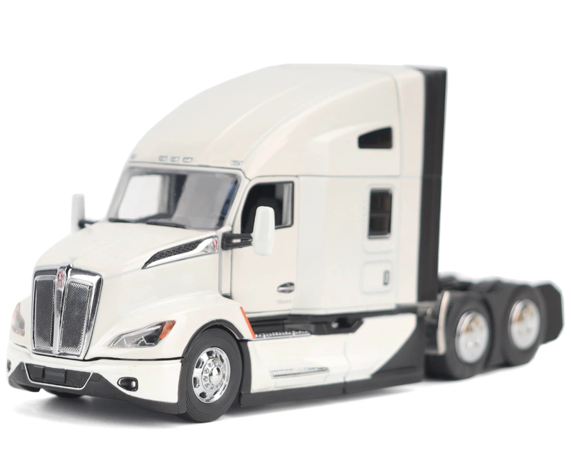 1:50 Kenworth T680 Next-Gen 76in-High-Roof Sleeper-Cab Tandem Tractor (Pearl White Diamond) - 71119