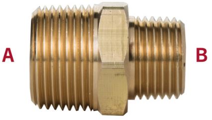 Air Brake Air Line Fitting - 122-BA