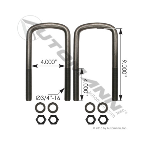 SRND 3/4" X 4" X 9" KIT - UBK8354-09