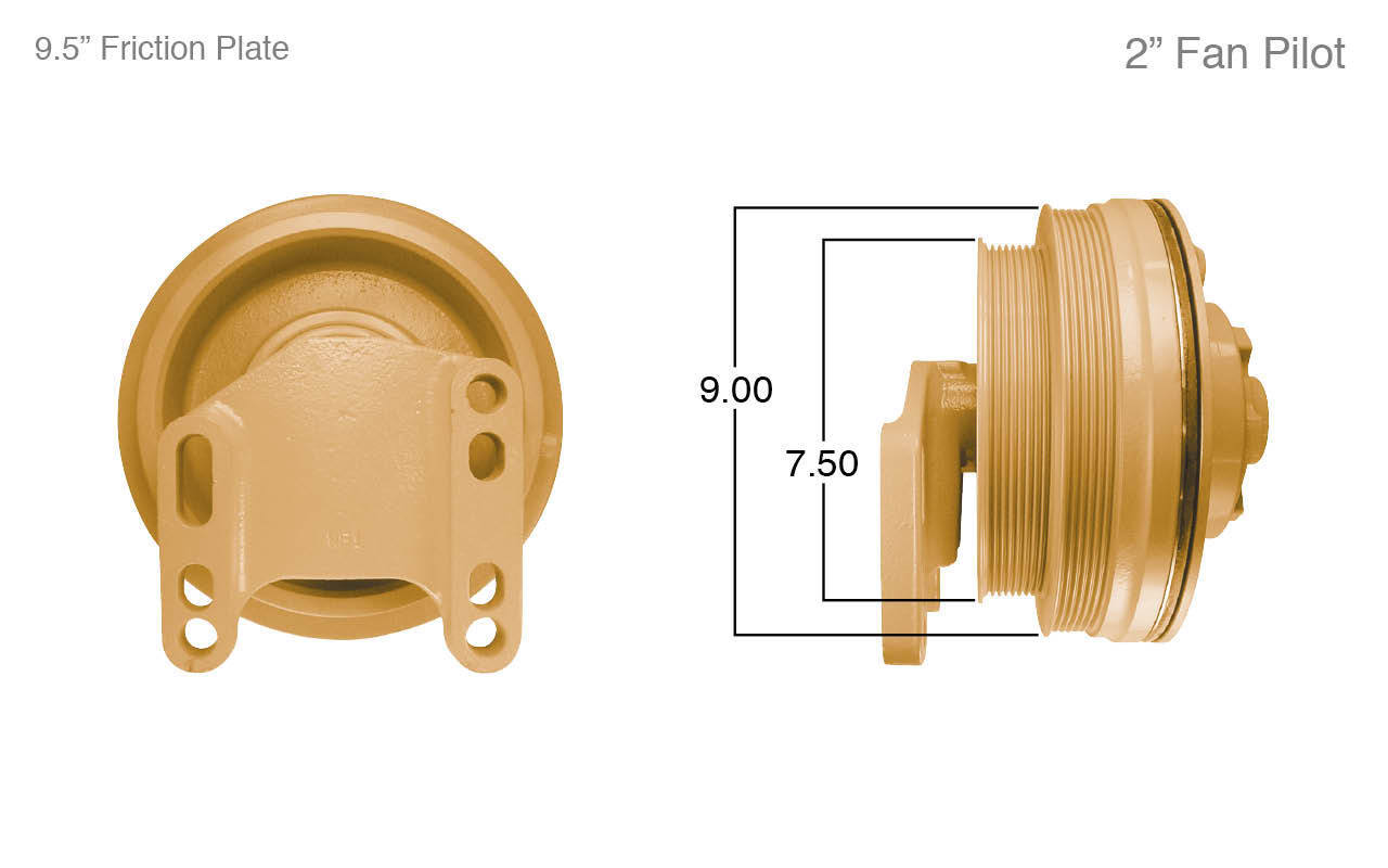Engine Cooling Fan Clutch - 91070