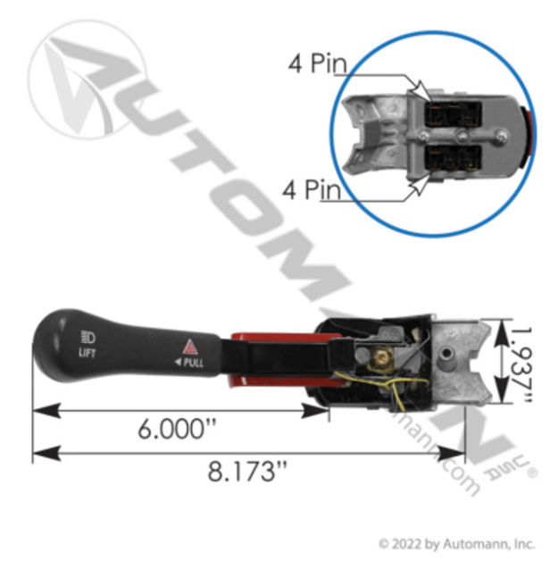 Automann 577.46003 Freightliner Turnsignal Switch - 577.46003