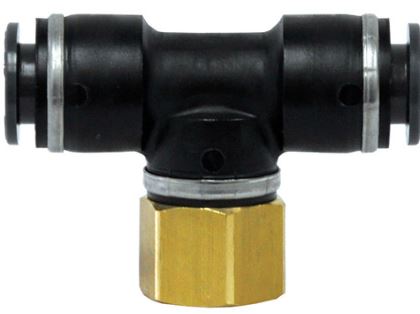 Air Brake Air Line Thread Branch Tee - QL1378-6B