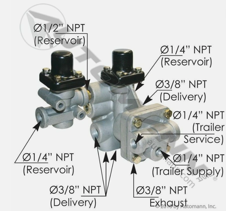 SR4 Spring Brake Valve - 170.101622