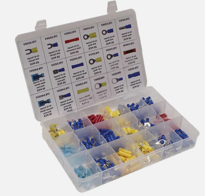 Automann 178.EK360AT 360pcs Electrical Kit Assorted Terminals - 178.EK360AT