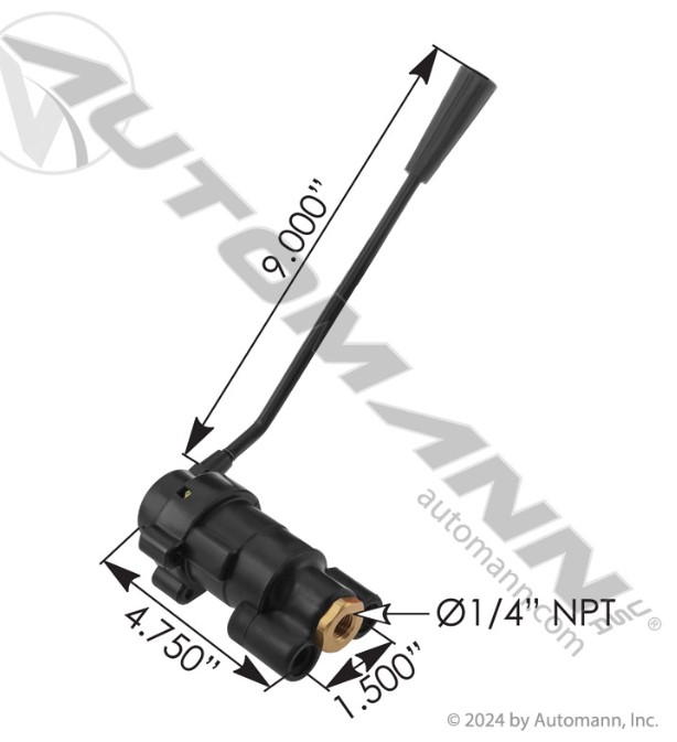 Hand Brake Valve In-Column Mount - 170.KN20541