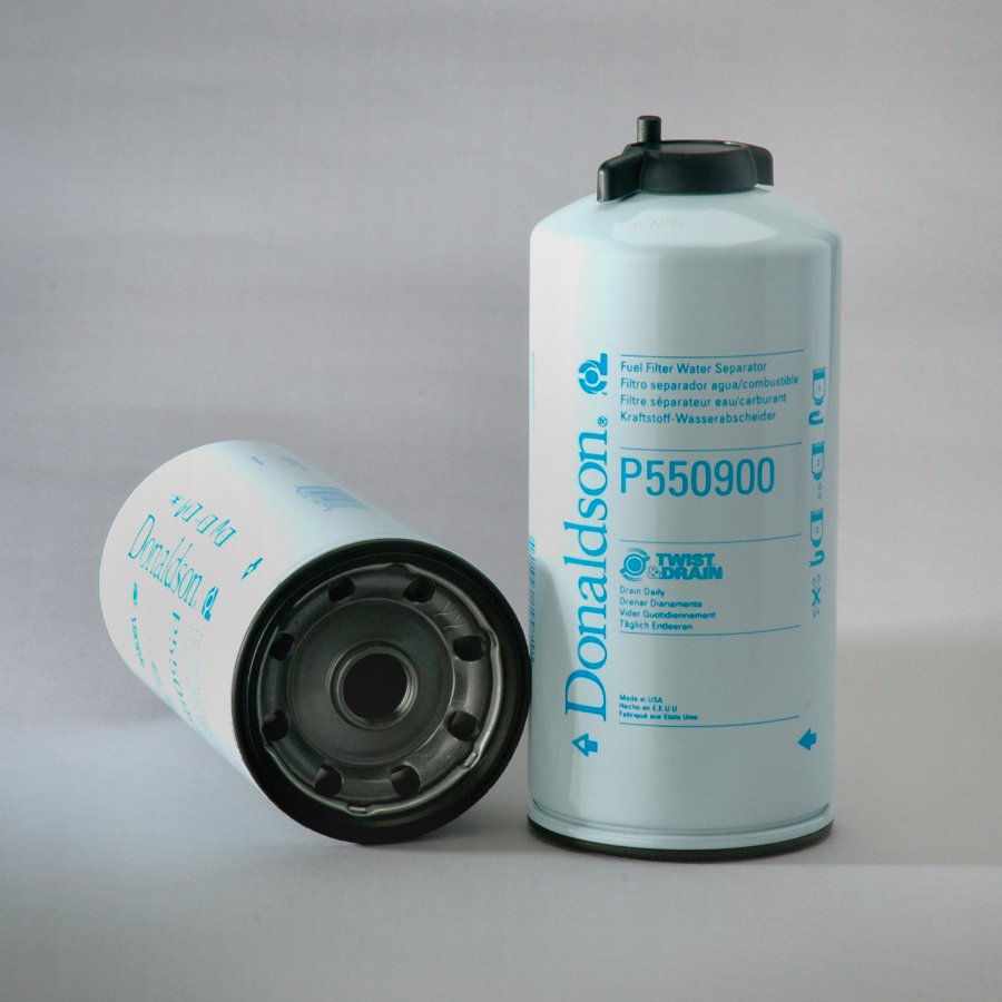 Fuel Filter, Screw-On Water Separator, Twist &amp; Drain - P550900