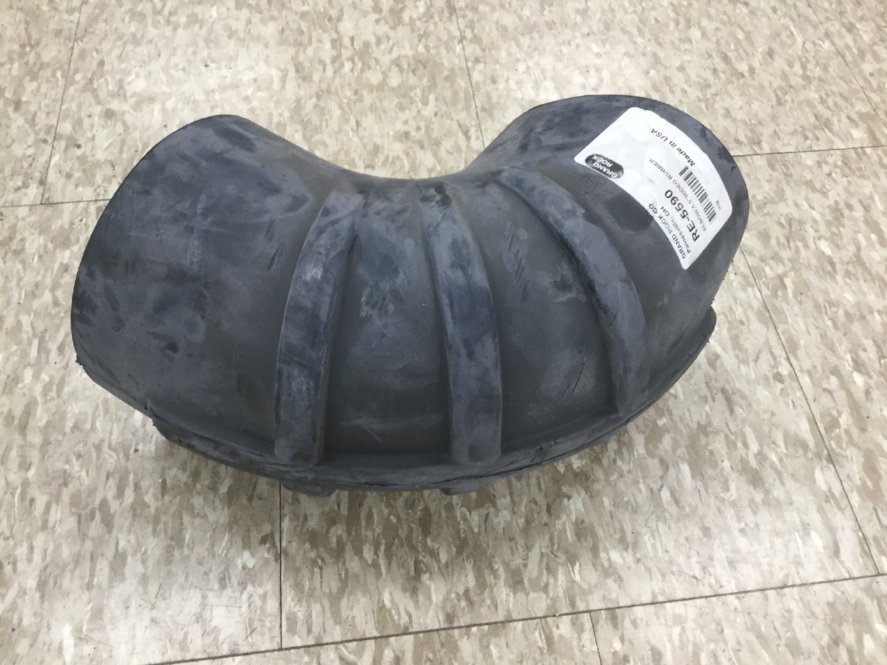 Grand Rock ELBOW 5.5" 90DEG RUBBER - RE-5590