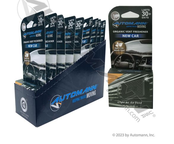 Organic Vent Freshener .44 oz New Car Scent - BL04NC-9DP EA