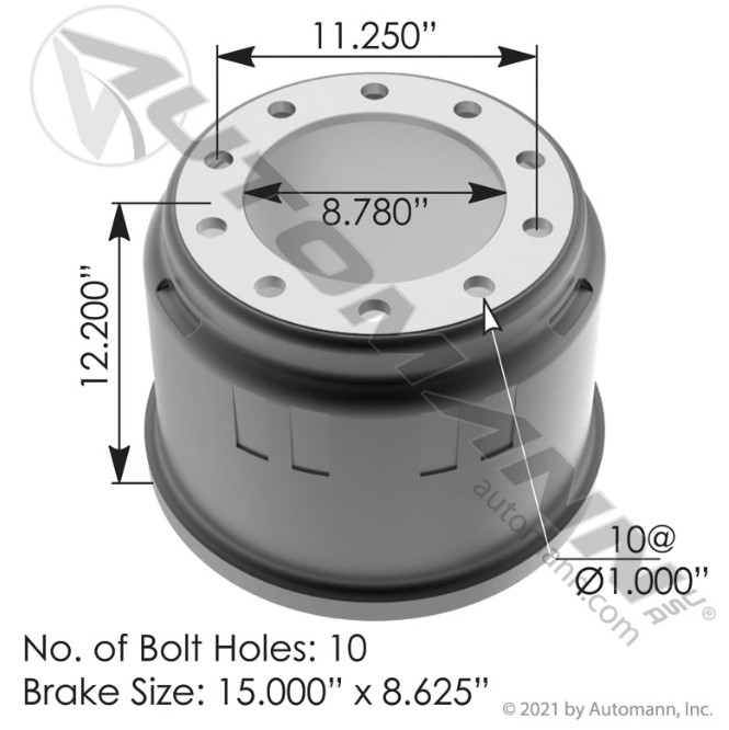 Brake Drum - 151.58602