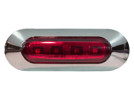 Oval Clearance Marker Light - HD37004SMDR