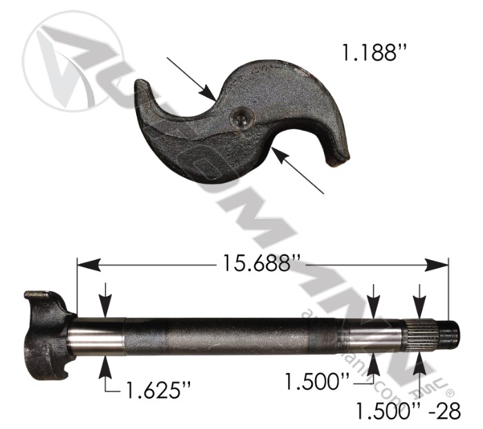Camshaft LH - 122.281522.01