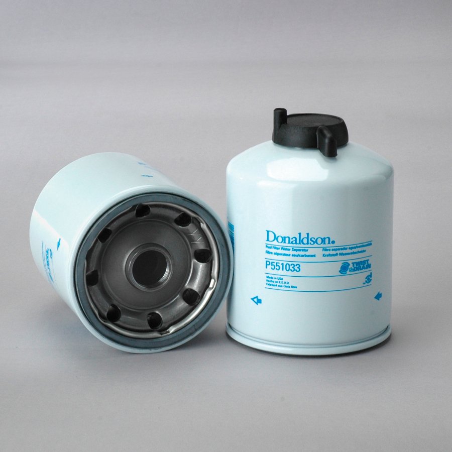 Fuel Filter, Screw-On Water Separator, Twist & Drain - P551033