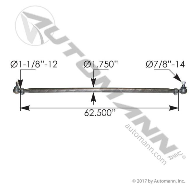 Automann 463.DS9830 Cross Tube Assembly - 463.DS9830